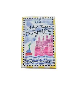 52 Adventures In New York City Illustrated Deck By Lynn Gordon Chronicle Books